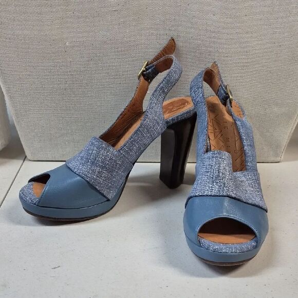 Chie Mihara Shoes - Chie Mihara 36.5 Stylish Blue Women's Heels - NWOT